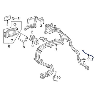 Mercedes-Benz OE - Body Electrical Ground Strap