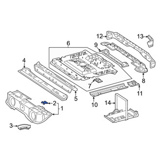 Mercedes-Benz OE - Floor Jack Bracket