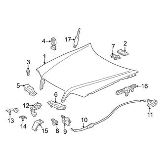Mercedes-Benz OE - Hood & Grille - Hood & Components