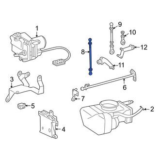 Mercedes-Benz OE - Front Cruise Control Linkage