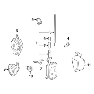 Mercedes-Benz OE - Electrical - Antenna