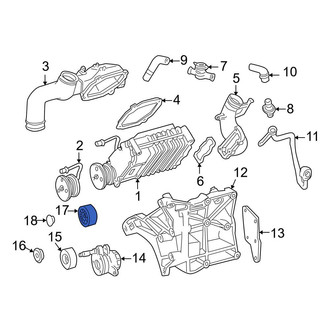 Mercedes-Benz OE - Accessory Drive Belt Tensioner Pulley