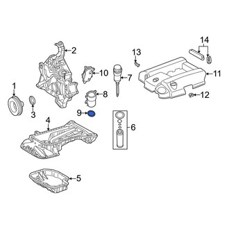 Mercedes-Benz OE - Engine Oil Filter Housing Seal