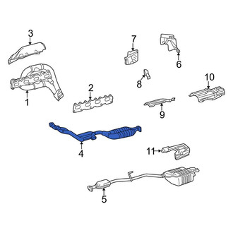 Mercedes-Benz OE - Catalytic Converter