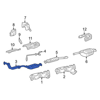 Mercedes-Benz OE - Catalytic Converter