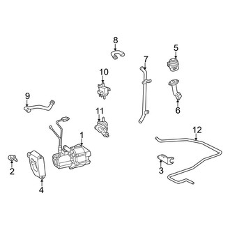 Mercedes-Benz OE - Emission System - Emission Components (Inline), (Sedan)