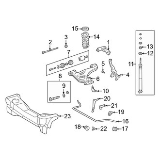 Mercedes-Benz OE - Front Suspension - Suspension Components