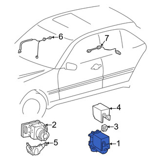 Mercedes-Benz OE - ABS Hydraulic Assembly
