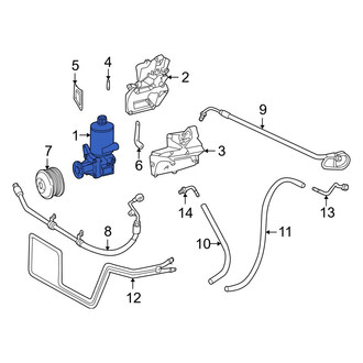 Mercedes-Benz OE - Power Steering Pump