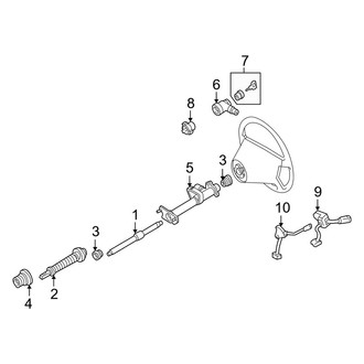 Mercedes-Benz OE - Steering Column Assembly (W/O Manual Adjustment)