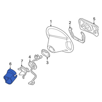 Mercedes-Benz OE - Steering Column Cover
