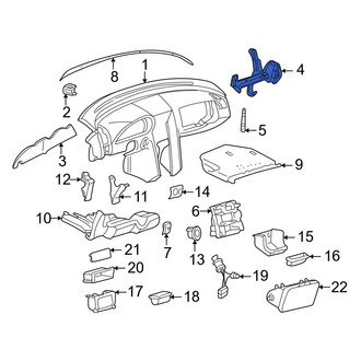 Mercedes-Benz OE - Instrument Panel Crossmember