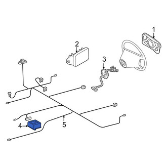 Mercedes-Benz OE - Air Bag Control Module