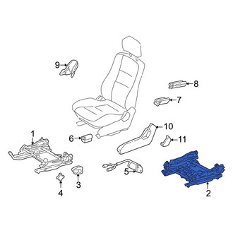 Mercedes-Benz OE - Front Left Seat Track