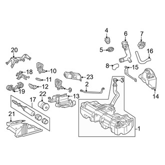 Mercedes-Benz OE - Fuel System Components (Base)