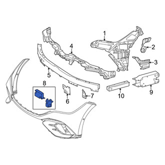 Mercedes-Benz OE - Bumper Cover Hardware Kit