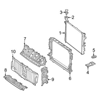 Mercedes-Benz OE - Cooling - Radiator & Components (Primary Cooling)