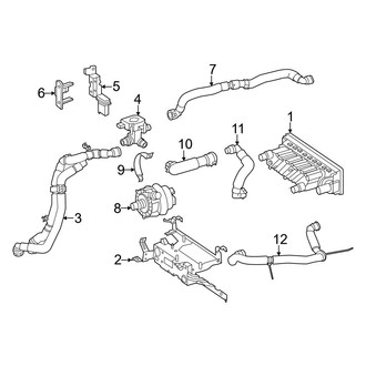 Mercedes-Benz OE - Air Conditioner & Heater - Heater Unit (Heat Exchanger)