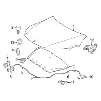 Mercedes-Benz OE - Hood & Components