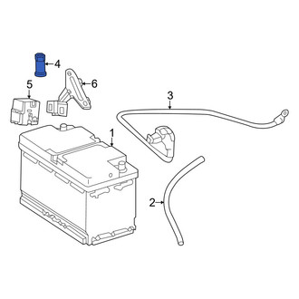 Mercedes-Benz OE - Battery Cable Terminal End