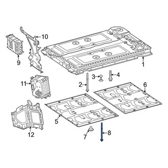 Mercedes-Benz OE - Drive Motor Battery Pack Screw