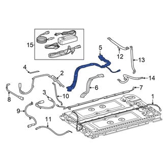 Mercedes-Benz OE - Drive Motor Battery Pack Control Module Wiring Harness