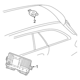 Mercedes-Benz OE - Electrical Components (Parktronic System)