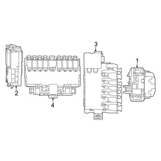 Mercedes-Benz OE - Electrical - Fuse & Relay (Instrument Panel)