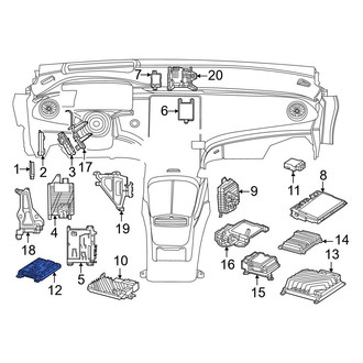 Mercedes-Benz OE - Mobile Phone Control Module