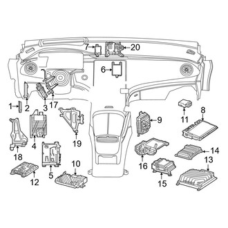 Mercedes-Benz OE - Electrical - Control Units (Cabin)