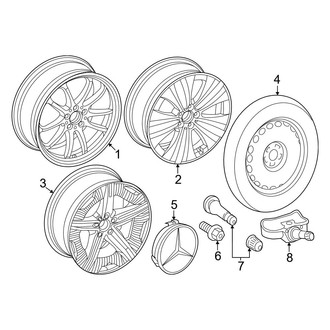 Mercedes-Benz OE - Wheels (19" Wheels)