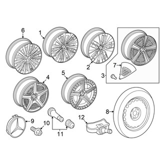 Mercedes-Benz OE - Wheels (20" Wheels)