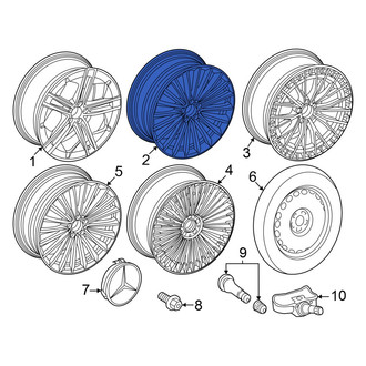 Mercedes-Benz OE - Wheel