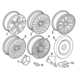 Mercedes-Benz OE - Wheels (21" Wheels)