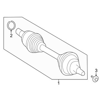 Mercedes-Benz OE - Front Suspension - Drive Axles