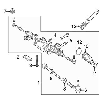 Mercedes-Benz OE - Steering Gear & Linkage (Front)