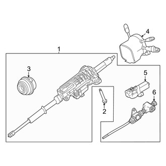 Mercedes-Benz OE - Steering Column Assembly