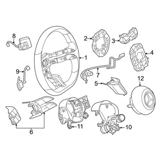Mercedes-Benz OE - Steering Wheel & Trim (AMG Performance Wheel)