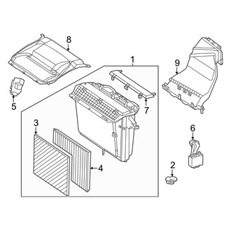 Mercedes-Benz OE - Cowl (Air Inlet, With Energizing Air Control)