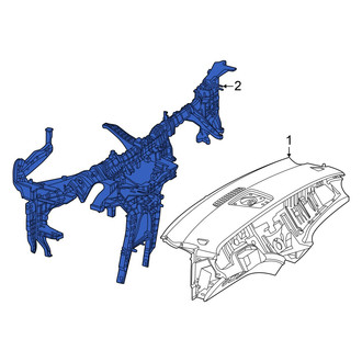 Mercedes-Benz OE - Instrument Panel Crossmember