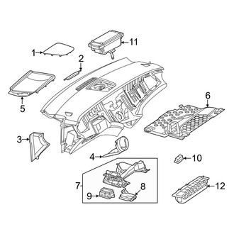 Mercedes-Benz OE - Instrument Panel Components (W/O Hyperscreen, Trim)