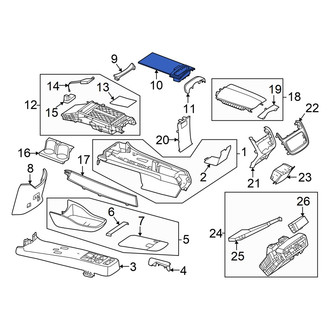 Mercedes-Benz OE - Console Lid