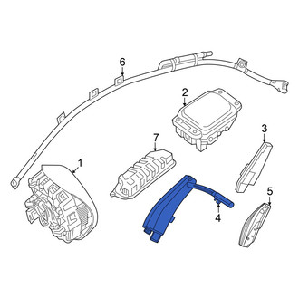 Mercedes-Benz OE - Front Right Seat Air Bag