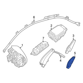 Mercedes-Benz OE - Front Left Inner Seat Air Bag