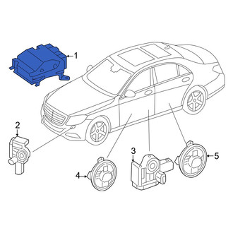 Mercedes-Benz OE - Air Bag Control Module