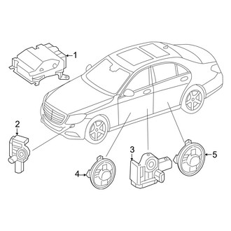 Mercedes-Benz OE - Restraint Systems - Air Bag Components (Modules & Sensors)