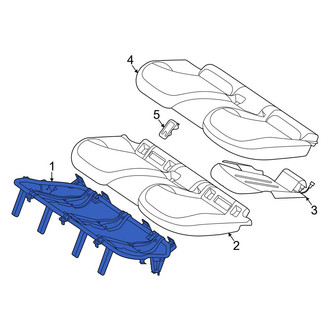 Mercedes-Benz OE - Rear Seat Frame