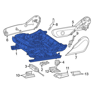 Mercedes-Benz OE - Front Left Seat Adjuster
