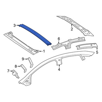 Mercedes-Benz OE - Roof Panel Reinforcement