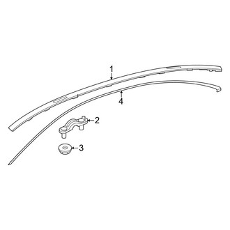 Mercedes-Benz OE - Roof - Exterior Trim